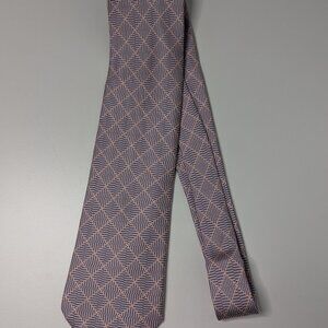 Hermes 5040 100% Silk Vintage Pastel Tie